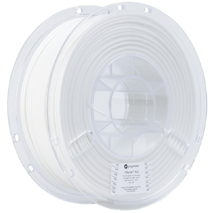 Polymaker PolyLite PLA 285mm TrueWhite 1kg | Brule