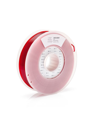 UltiMaker 2.85mm NFC PETG - ﾚｯﾄﾞﾄﾗﾝｽﾙｰｾﾝﾄ 750g